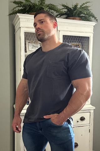 Classic Premium Pocket T-Shirt - Dark Gray
