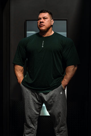 Energy Oversized T-Shirt - Forest Green